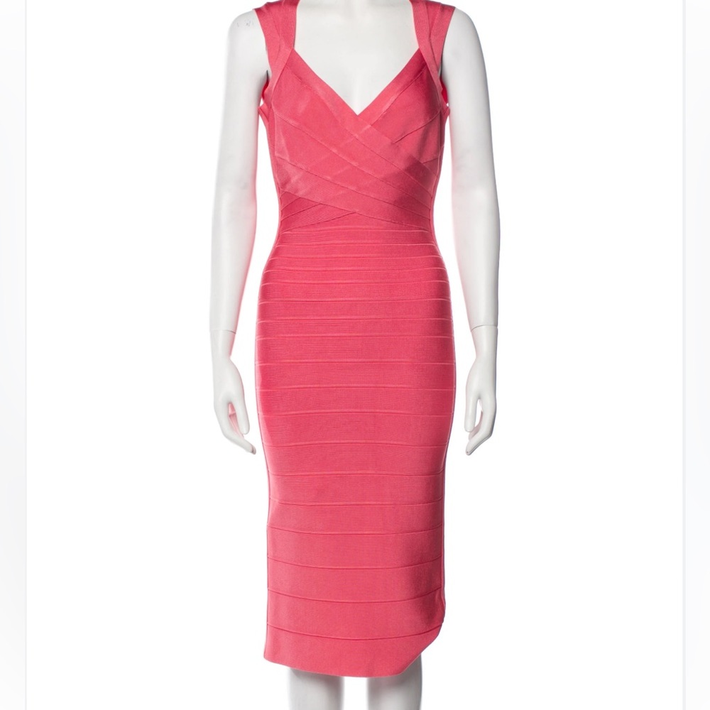 Authentic Herve Leger Sarai Bondage Dress XS